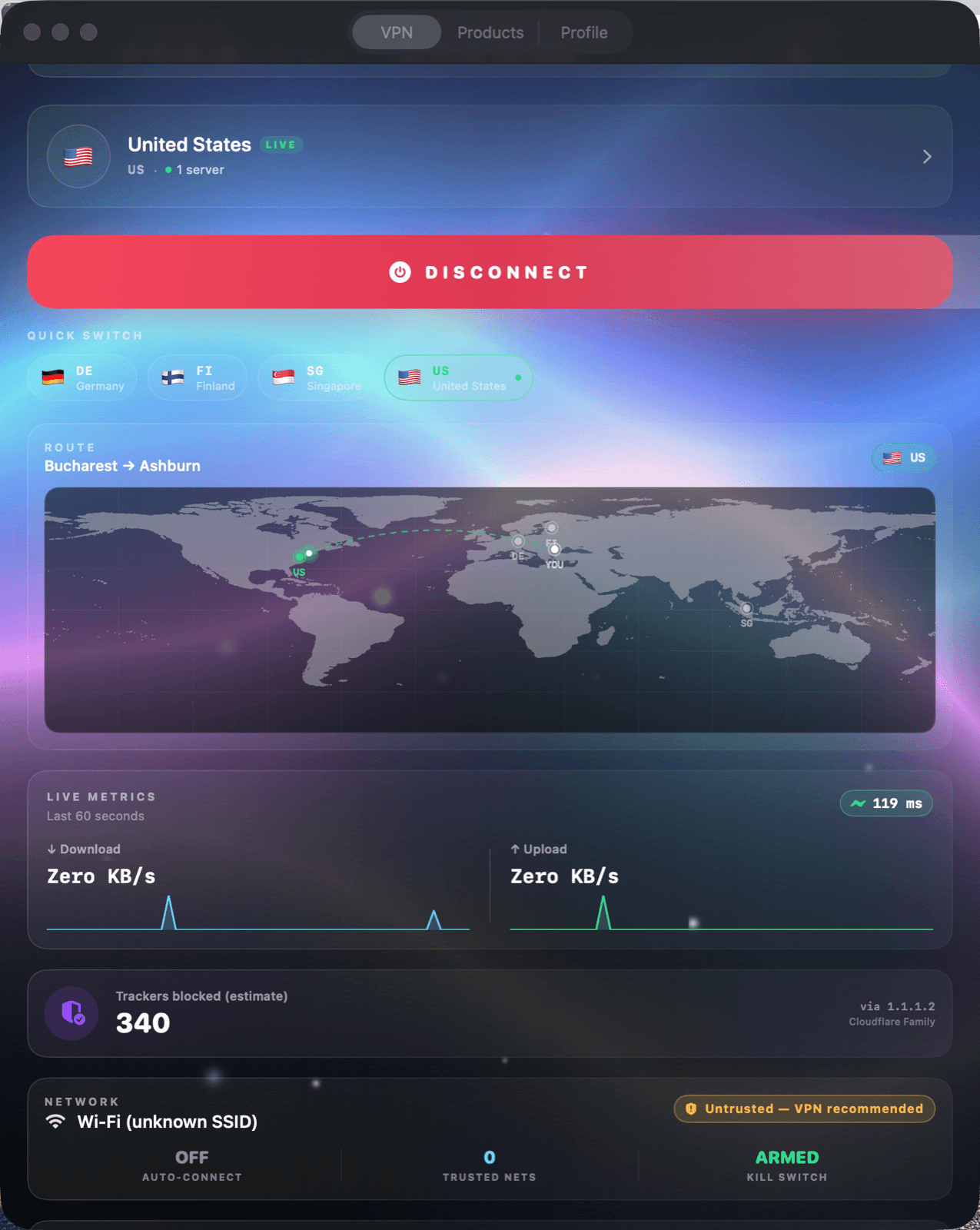 BlackBone VPN logo